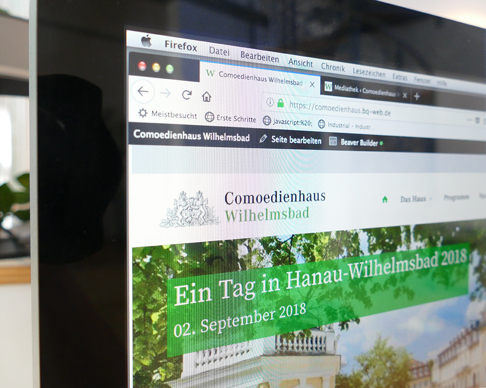 Comoedienhaus Wilhelmsbad - Branding für ein historisches Scheunentheater