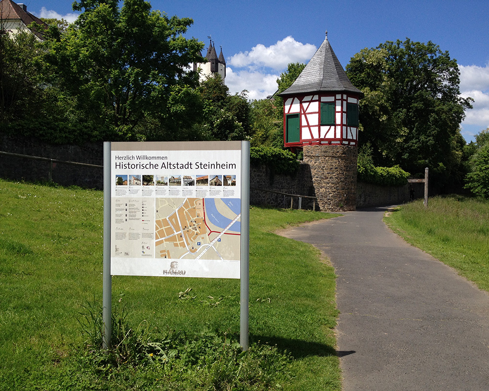 Beschilderung Radweg R3